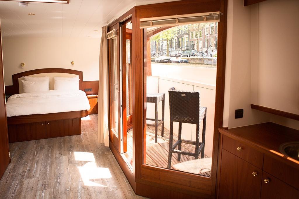 Prinsenboot Appartement Amsterdam Kamer foto