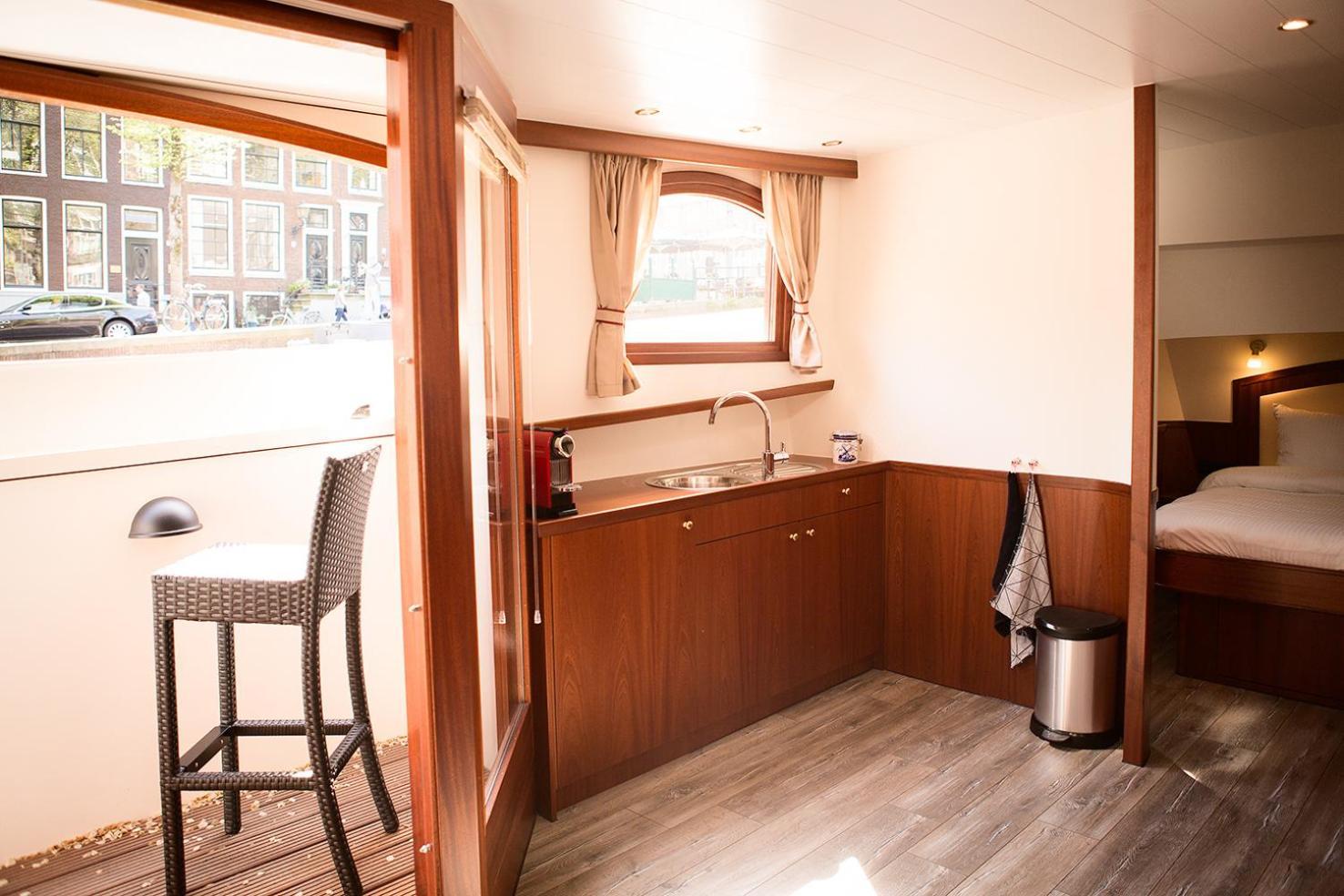 Prinsenboot Appartement Amsterdam Buitenkant foto